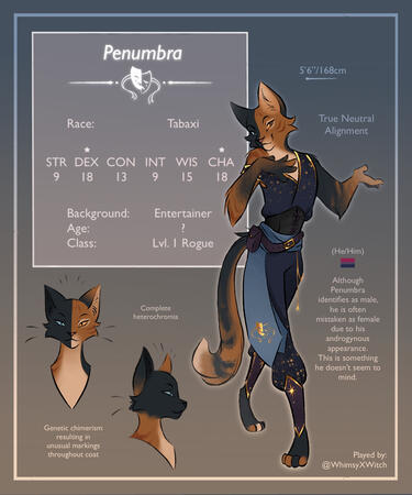 Penumbra Character Sheet
