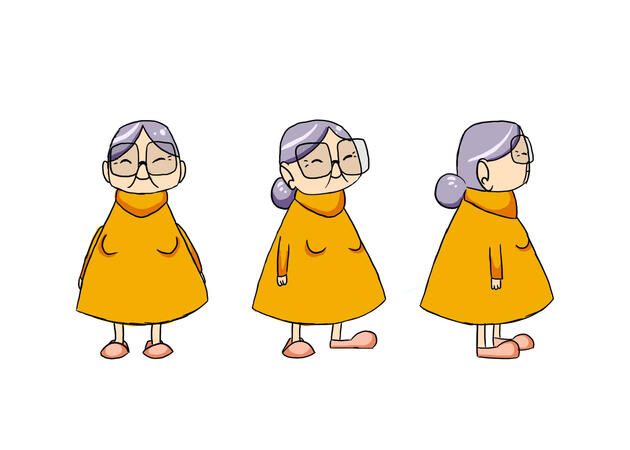 &quot;24 Hours&quot; Short Film Character Design (Turnaround)