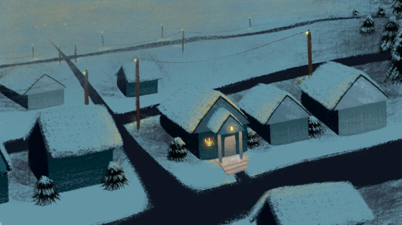 Short Film Background Paint (Establishing Shot)